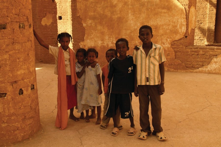 Dans la mosquée de Kassala. Marc GOUTALIER