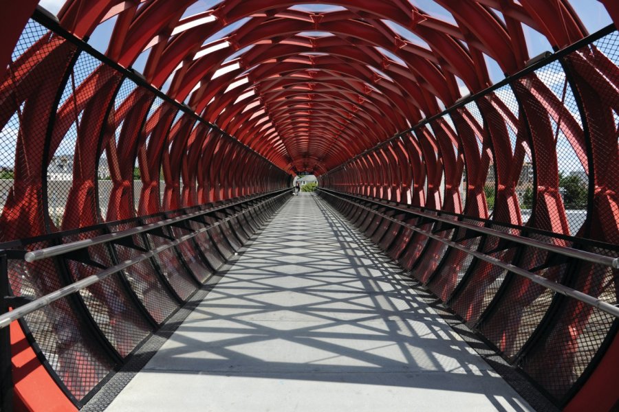 La Passerelle de la gare Ville de La Roche sur Yon