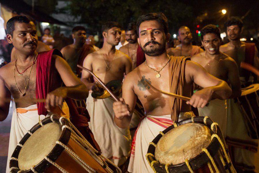 Musiciens de Kochi. Mazur Travel - Shutterstock.com