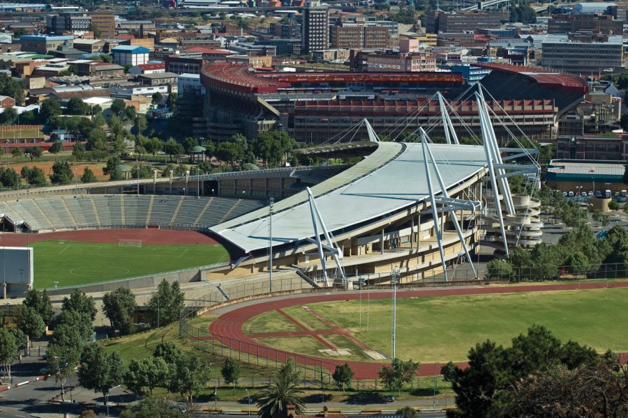 Stade Soccer city à Johannesburg. iStockphoto.com