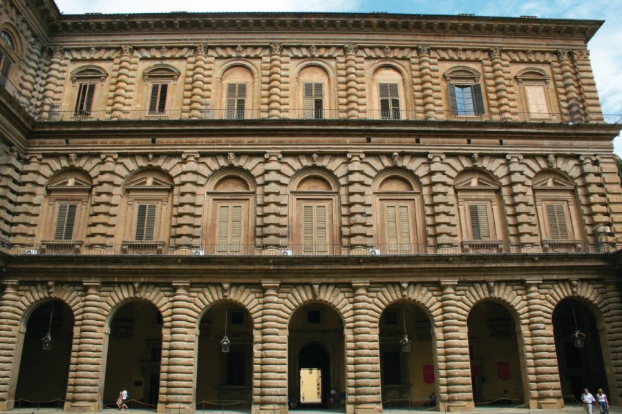 Cour intérieur du palazzo Pitti. Maxence GORREGUES