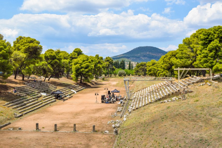 Site antique d'Epidaure. jana_janina / Adobe Stock