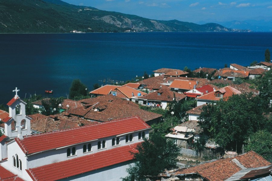 Village de pêcheurs sur les rives du lac d'Ohrid. Julie Briard