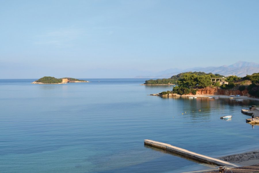 Baie de Ksamil. Céline CHAUDEAU