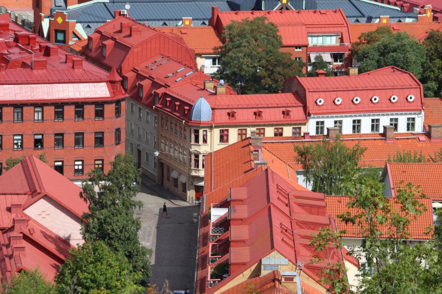 Vue sur le quartier de Haga. Tupungato - Shutterstock.com