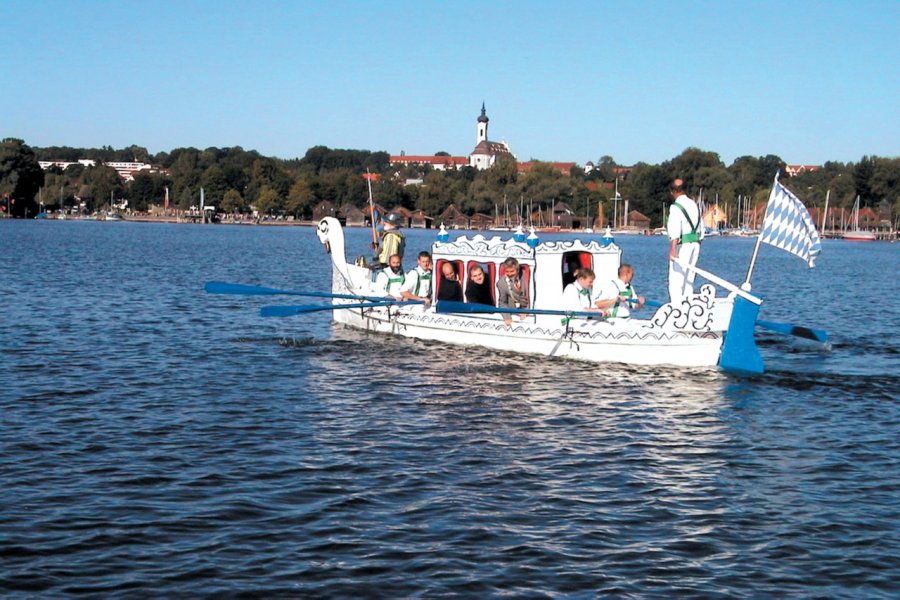Barque du Cloître de Diessen Association du Tourisme Région des Cinq Lacs de Starnberg