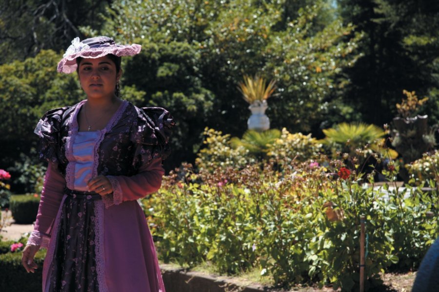 Dans les jardin du parc Cousiño, Lota, au sud de Concepcion Arnaud BONNEFOY