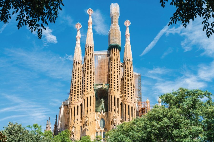 La célèbre Sagrada Família. Mlenny - iStockphoto