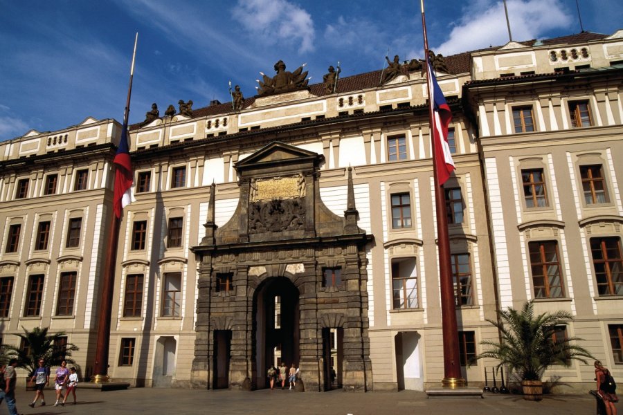 Première cour du Château royal (Pražský hrad). Author's Image
