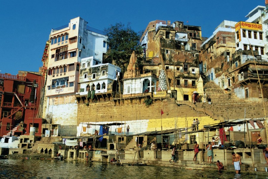Les berges du Gange à Bénarès. Alamer - Iconotec