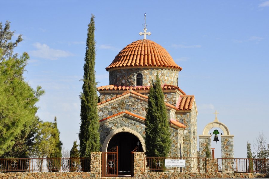 Monastère de Stavrovouni, près de Larnaka. Andriy Markov - Shutterstock.com