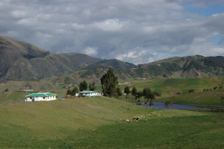 Paysage andin de la région de Cuenca. Stéphan SZEREMETA