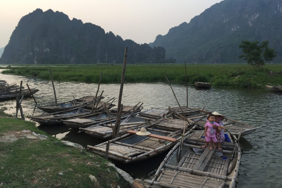 Balade dans les environs de Ninh Binh. Dominique AUZIAS