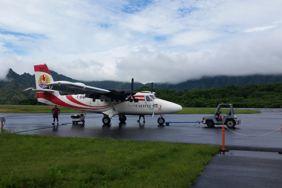 Hiva Oa Airport Laurent BOSCHERO