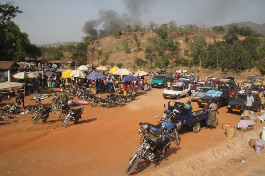 Marché de Tcharé. Rozenn LE ROUX