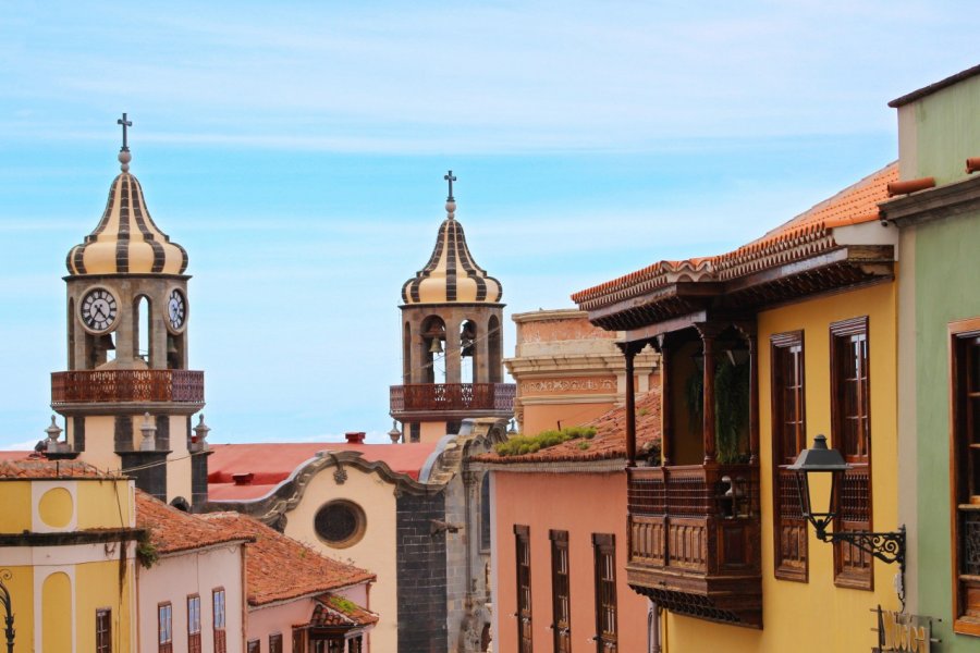 La Orotava à Tenerife. Bentor - Fotolia