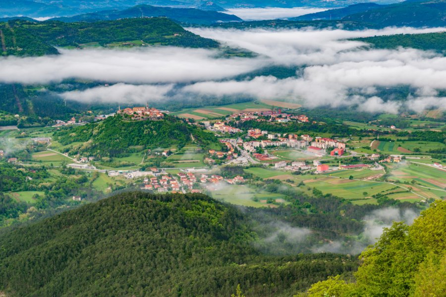 Buzet, non loin de la frontière slovène. Mny-Jhee - Shutterstock.Com