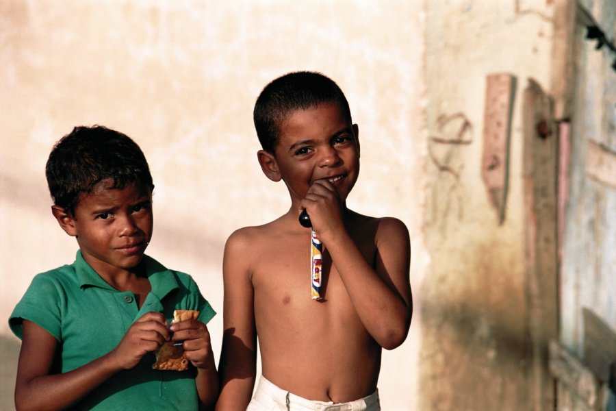 Rencontre avec de jeunes Dominicains dans les environs de Jarabaroa. Author's Image