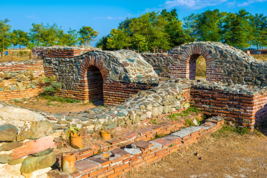 Vestiges de la cité antique d'Histria. Balate Dorin - shutterstock.com