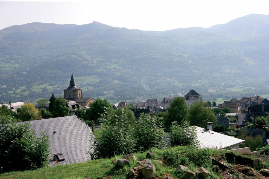 Vue de Saint-Savin PHOVOIR