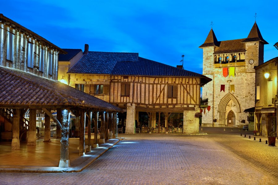 La bastide de Villeréal. thieury - Shutterstock.com