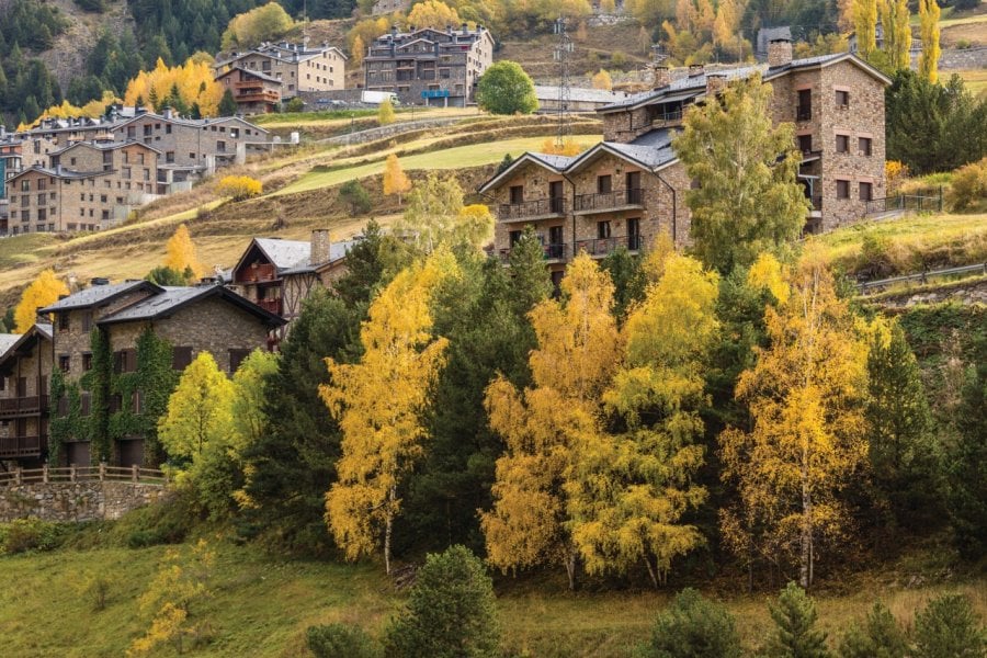 Le village de Canillo. Andorra Turisme