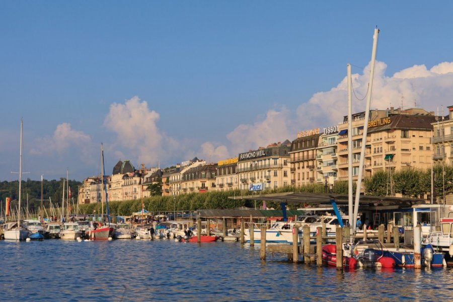 Quai Gustave Ador. Philippe GUERSAN - Author's Image