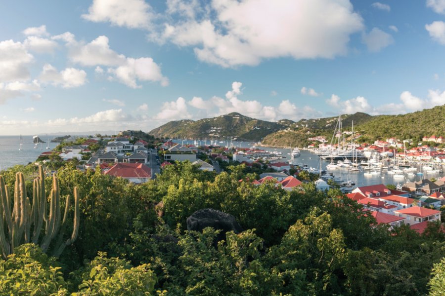 Le port de Gustavia. Magali Couaillet