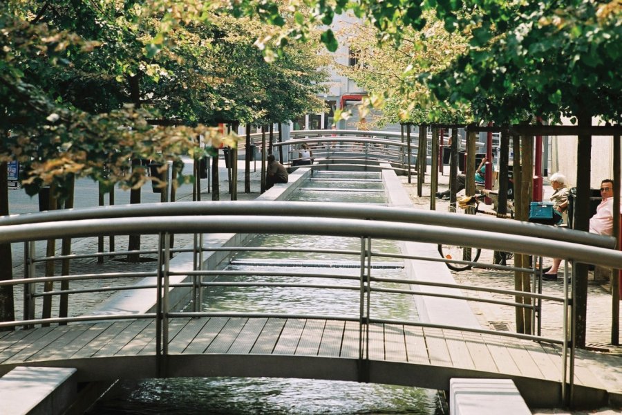 Le canal des usines à Verviers. (© MdT Verviers))