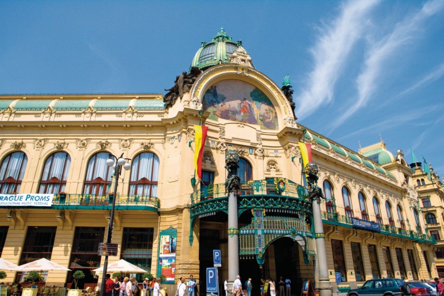 La Maison municipale (Obecní dům), temple de l'Art nouveau. Author's Image