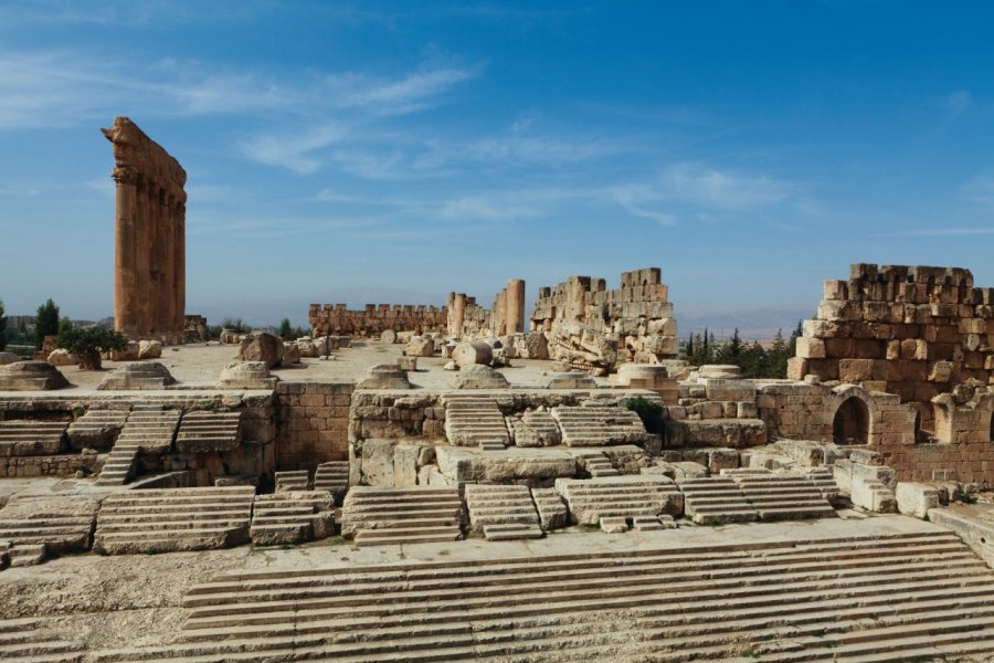 Site archéologique de Baalbek, le temple de Jupiter Philippe GUERSAN - Author's Image