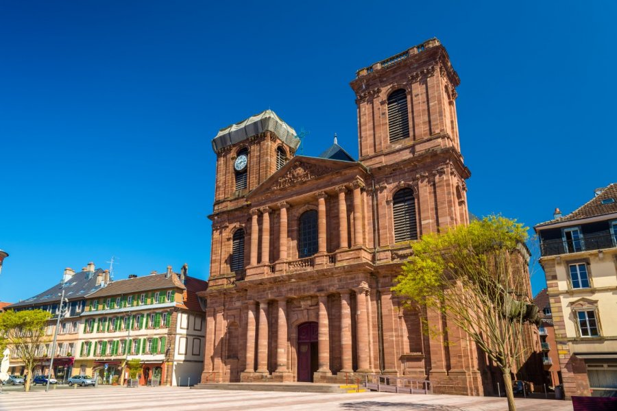 Cathedrale Saint-Christophe, Belfort. Leonid Andronov - Fotolia