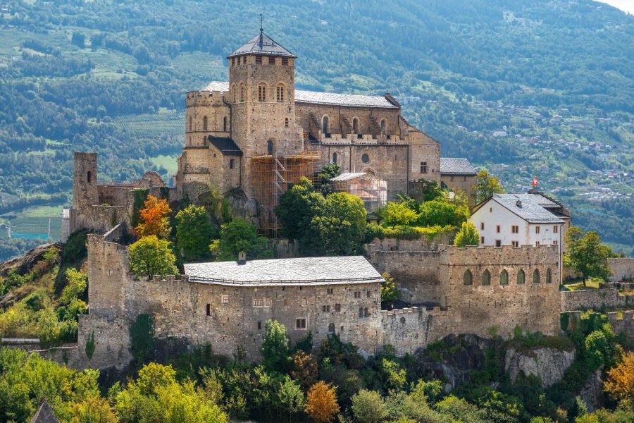 Le château de Valère. irisphoto1 - Shutterstock.com