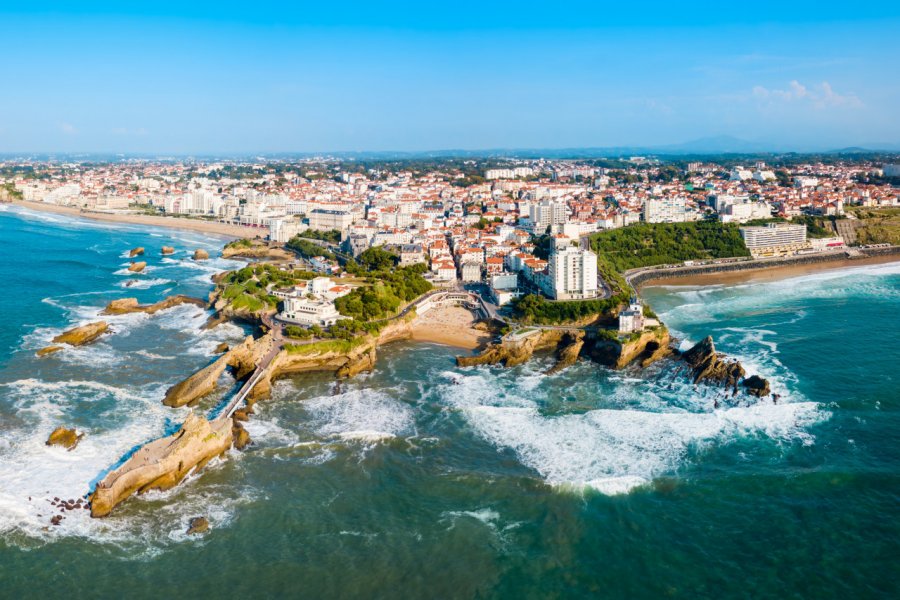 La ville de Biarritz. saiko3p - stock.adobe.com