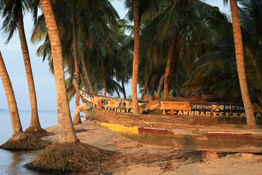 Le village de Ada Foah. Dietmar Temps - Shutterstock.com