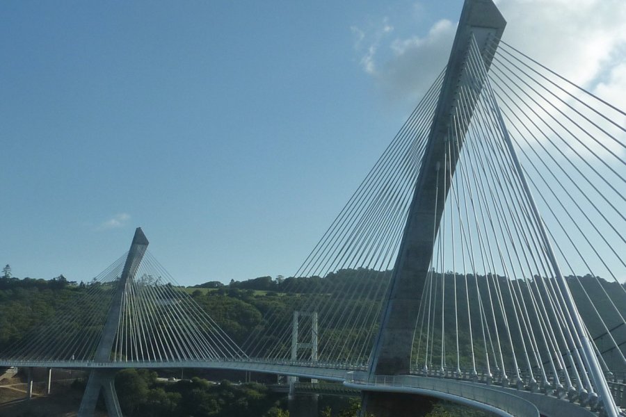 Pont de Térénez sur l'Aulne près de Landévennec Fortuné PELLICANO