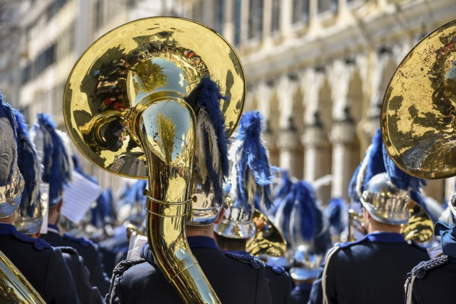 Fanfare lors des célébrations de Pâques. Melidis A - Shutterstock.Com