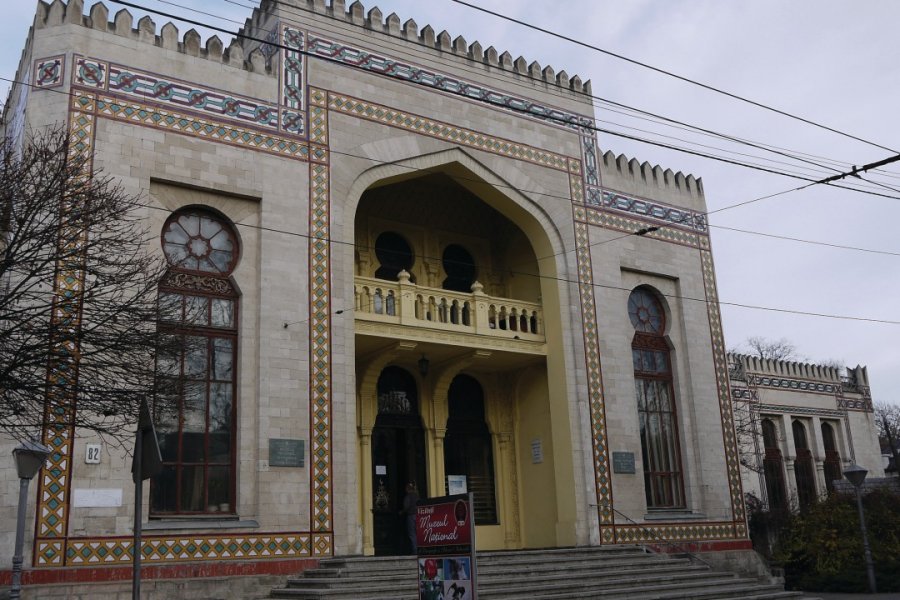 Façade mauresque du musée national d'ethnographie et d'histoire naturelle de Chişinău. Mila PRELI