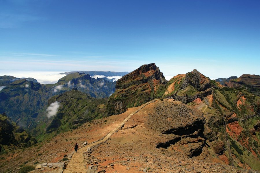 Paysage du Pico Ruivo. CaraMaria - iStockphoto
