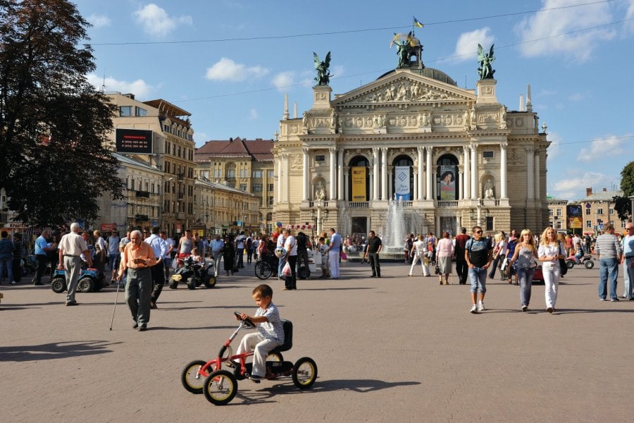 Théâtre d'Opéra et de Ballet de Lviv. Patrice ALCARAS