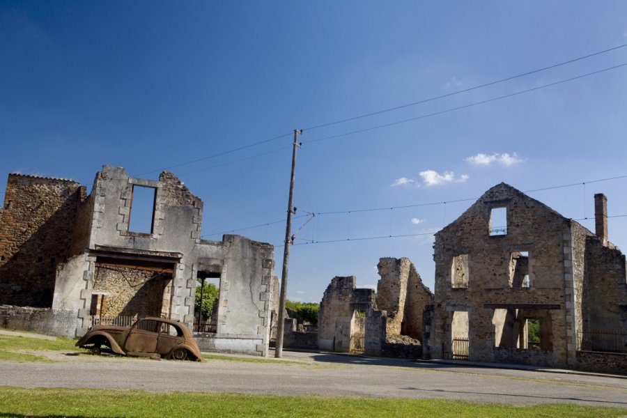 Le village martyr d'Oradour-sur-Glane. Asturcon / Shutterstock.com