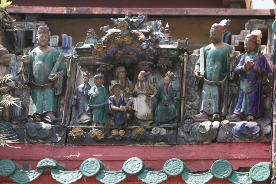 Temple de Chan See Shu Yuen, au 172 Jalan Petaling en marge de Chinatown Stéphan SZEREMETA