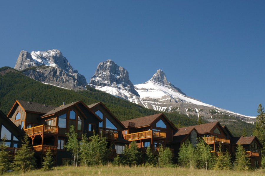 Canmore est située au pied des Three Sisters ginevre - iStockphoto.com