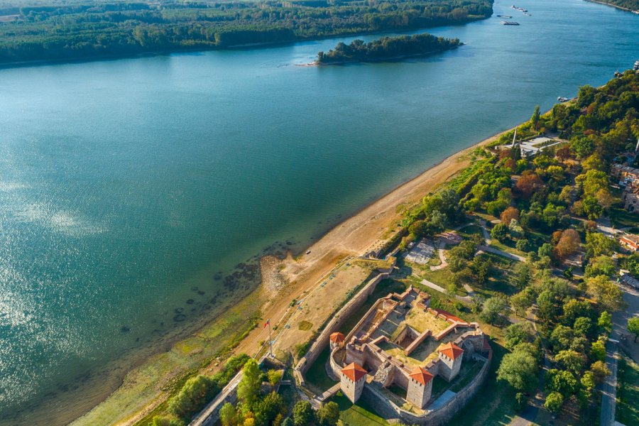 La forteresse Baba Vida sur la rive du Danube. Todor Stoyanov - Shutterstock.com