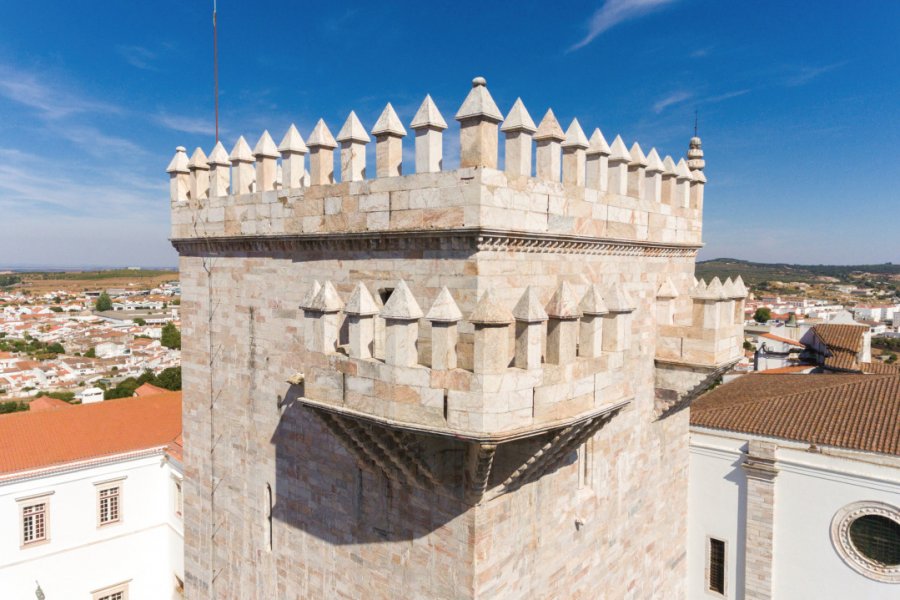 Vue sur Estremoz depuis la forteresse. Bureau de Promotion Touristique de l'Alentejo