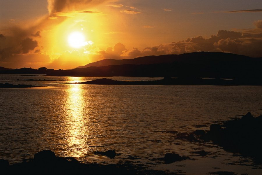 Connemara au coucher du soleil Author's Image