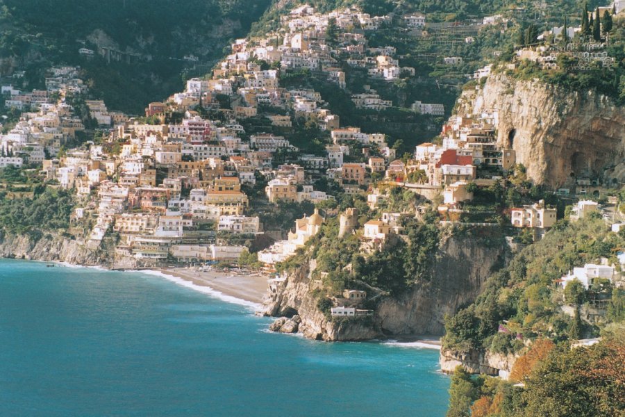 Vue générale de Positano. Stéphan SZEREMETA