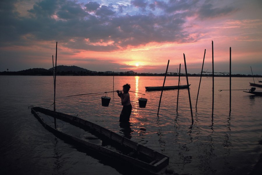Pêcheur de l'île de Don Khong. Author's Image