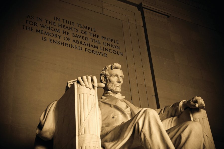 Statue du Mémorial Lincoln à Washington. (© Diane DIEDERICH - iStockphoto))