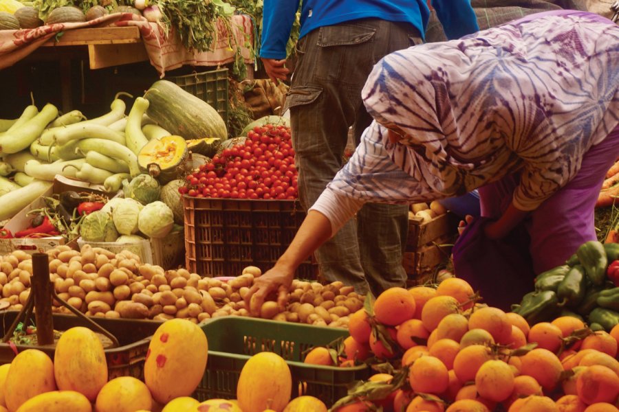 Le marché de Tiznit. Elisa Vallon